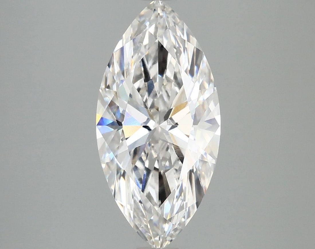 IGI Marquise 2.57ct F VVS2 - Loose Lab Diamond: IGI Marquise 2.57ct F VVS2 - Loose Lab Diamond Item Specifics: Source: This Is A Real Diamond Grown In A Lab Not Mined. Carat: 2.57 Cut: - Color: F Clarity: VVS2 Polish: EX Symmetry: EX Measurements: 
