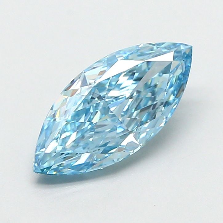 IGI Marquise 1.35ct Fancy Vivid Blue VVS2 - Loose Lab Diamond: IGI Marquise 1.35ct Fancy Vivid Blue VVS2 - Loose Lab Diamond Item Specifics: Source: This Is A Real Diamond Grown In A Lab Not Mined. Carat: 1.35 Cut: - Color: Fancy Vivid Blue Clarity: VVS2 Polish:
