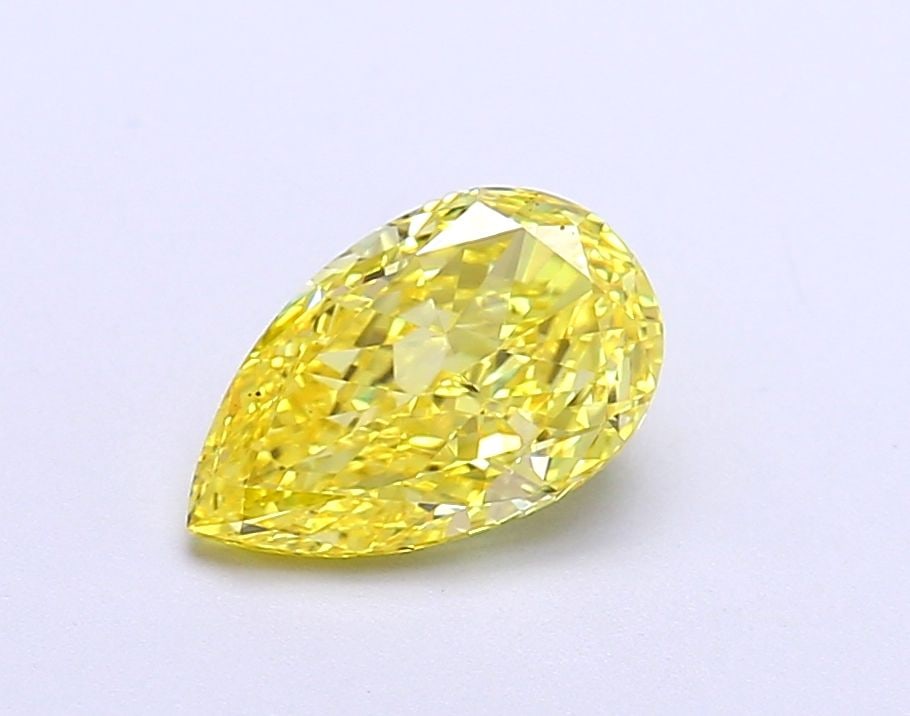 IGI Pear 1.26ct Fancy Vivid Yellow VVS2 - Loose Lab Diamond: IGI Pear 1.26ct Fancy Vivid Yellow VVS2 - Loose Lab Diamond Item Specifics: Source: This Is A Real Diamond Grown In A Lab Not Mined. Carat: 1.26 Cut: - Color: Fancy Vivid Yellow Clarity: VVS2 Polish: 