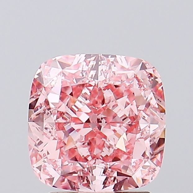 IGI Cushion Modified 3.07ct Fancy Vivid Pink VVS2 - Loose Lab Diamond: IGI Cushion Modified 3.07ct Fancy Vivid Pink VVS2 - Loose Lab Diamond Item Specifics: Source: This Is A Real Diamond Grown In A Lab Not Mined. Carat: 3.07 Cut: - Color: Fancy Vivid Pink Clarity: VVS2 