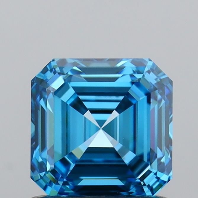 IGI Asscher 1.01ct Fancy Vivid Blue VVS2 - Loose Lab Diamond: IGI Asscher 1.01ct Fancy Vivid Blue VVS2 - Loose Lab Diamond Item Specifics: Source: This Is A Real Diamond Grown In A Lab Not Mined. Carat: 1.01 Cut: - Color: Fancy Vivid Blue Clarity: VVS2 Polish: E