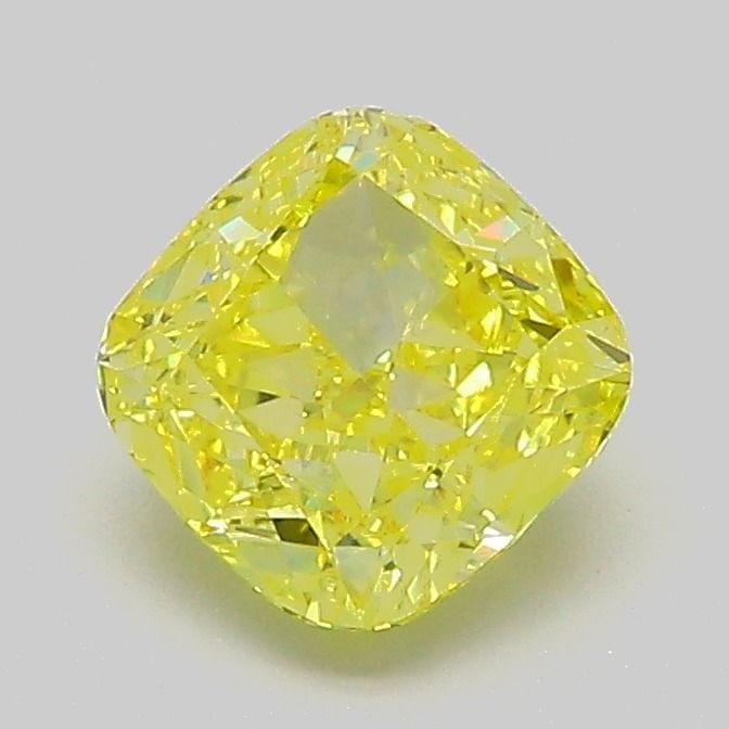 IGI Cushion Modified 1.3ct Fancy Vivid Yellow VVS2 - Loose Lab Diamond: IGI Cushion Modified 1.3ct Fancy Vivid Yellow VVS2 - Loose Lab Diamond Item Specifics: Source: This Is A Real Diamond Grown In A Lab Not Mined. Carat: 1.3 Cut: - Color: Fancy Vivid Yellow Clarity: VVS