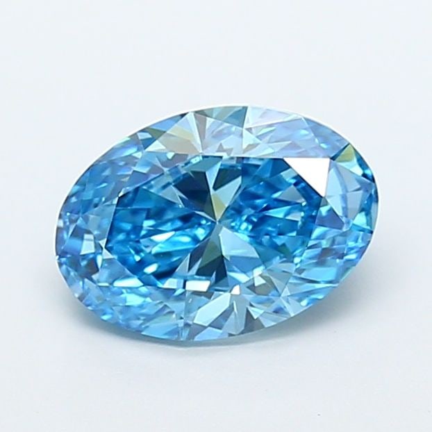 IGI Oval 1.68ct Fancy Vivid Blue VVS2 - Loose Lab Diamond: IGI Oval 1.68ct Fancy Vivid Blue VVS2 - Loose Lab Diamond Item Specifics: Source: This Is A Real Diamond Grown In A Lab Not Mined. Carat: 1.68 Cut: - Color: Fancy Vivid Blue Clarity: VVS2 Polish: EX