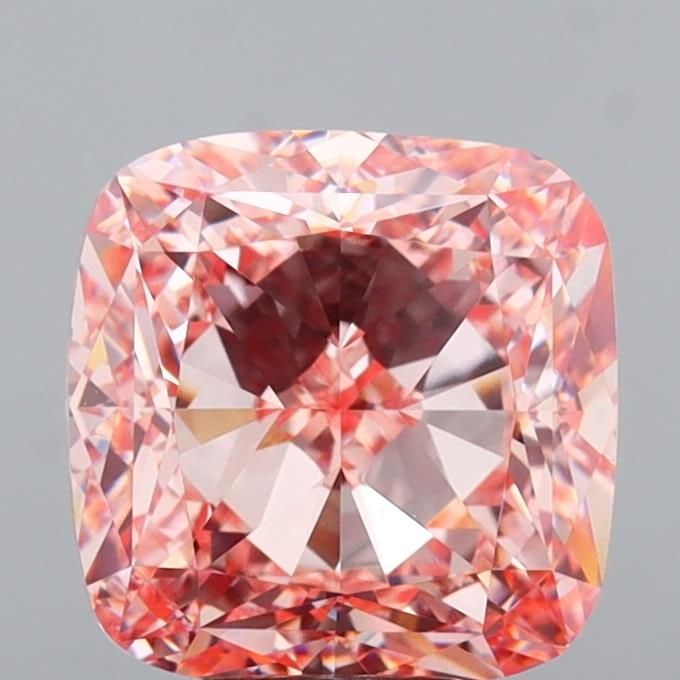 IGI Cushion Modified 6.09ct Fancy Intense Pink VVS2 - Loose Lab Diamond: IGI Cushion Modified 6.09ct Fancy Intense Pink VVS2 - Loose Lab Diamond Item Specifics: Source: This Is A Real Diamond Grown In A Lab Not Mined. Carat: 6.09 Cut: - Color: Fancy Intense Pink Clarity: V