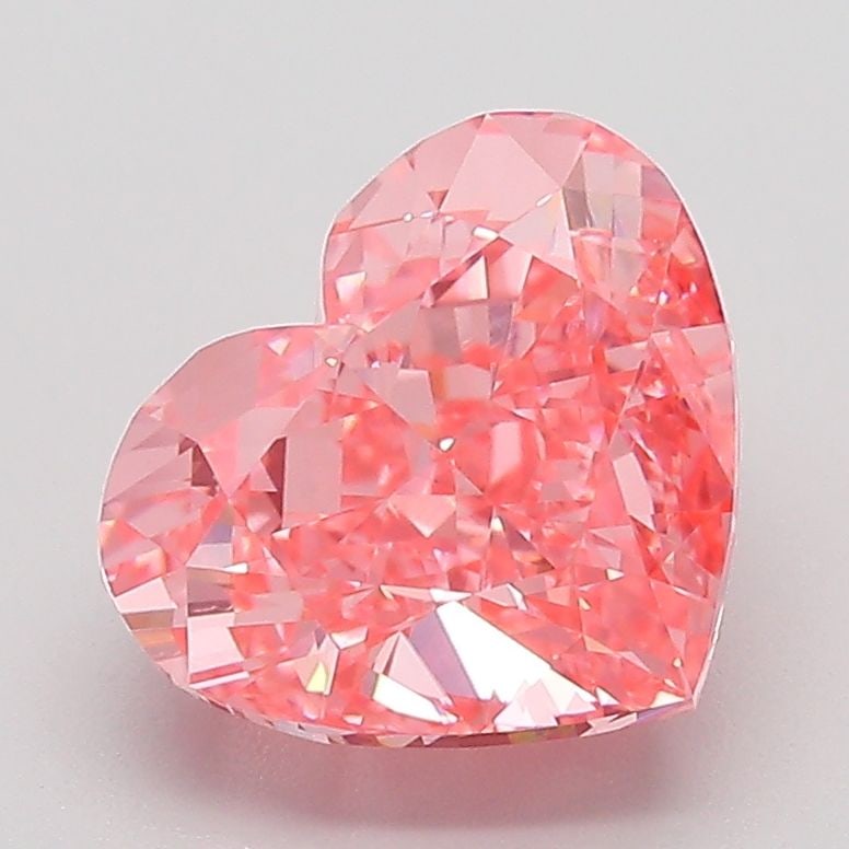 IGI Heart 3.04ct Fancy Vivid Pink VVS2 - Loose Lab Diamond: IGI Heart 3.04ct Fancy Vivid Pink VVS2 - Loose Lab Diamond Item Specifics: Source: This Is A Real Diamond Grown In A Lab Not Mined. Carat: 3.04 Cut: - Color: Fancy Vivid Pink Clarity: VVS2 Polish: EX 