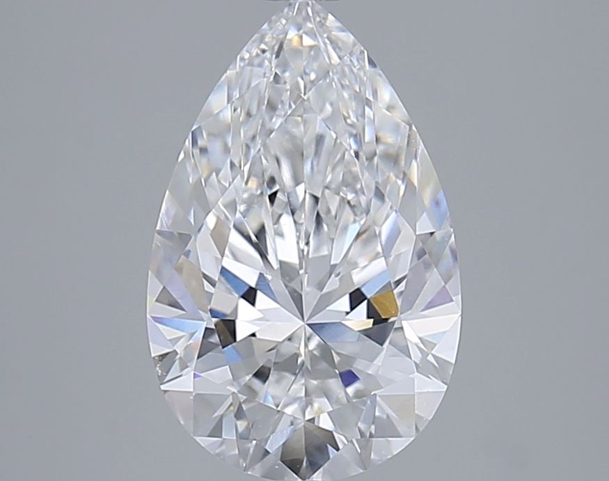 IGI Pear 2.52ct D VVS2 - Loose Lab Diamond: IGI Pear 2.52ct D VVS2 - Loose Lab Diamond Item Specifics: Source: This Is A Real Diamond Grown In A Lab Not Mined. Carat: 2.52 Cut: - Color: D Clarity: VVS2 Polish: EX Symmetry: EX Measurements: 11.8
