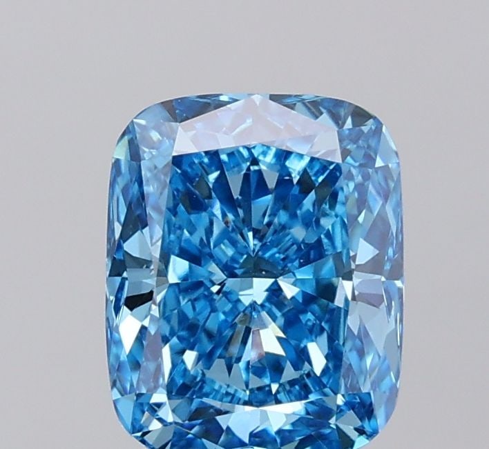 IGI Cushion Modified 2.01ct Fancy Vivid Blue VVS2 - Loose Lab Diamond: IGI Cushion Modified 2.01ct Fancy Vivid Blue VVS2 - Loose Lab Diamond Item Specifics: Source: This Is A Real Diamond Grown In A Lab Not Mined. Carat: 2.01 Cut: - Color: Fancy Vivid Blue Clarity: VVS2 