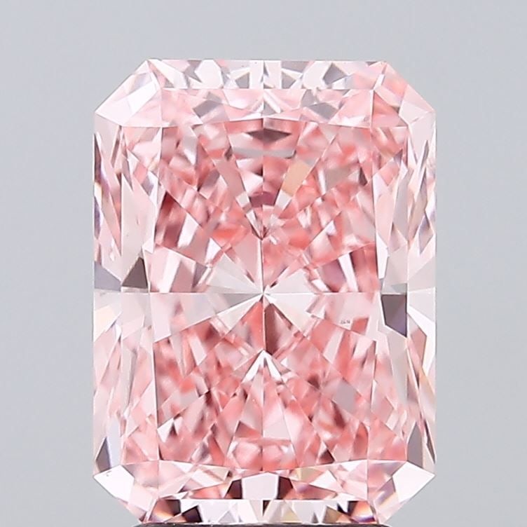 IGI Radiant 3.07ct Fancy Vivid Pink VVS2 - Loose Lab Diamond: IGI Radiant 3.07ct Fancy Vivid Pink VVS2 - Loose Lab Diamond Item Specifics: Source: This Is A Real Diamond Grown In A Lab Not Mined. Carat: 3.07 Cut: - Color: Fancy Vivid Pink Clarity: VVS2 Polish: E