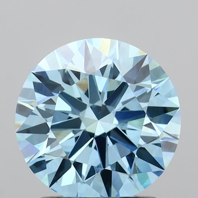IGI Round 1.51ct Fancy Vivid Blue VVS2 - Ideal Loose Lab Diamond: IGI Round 1.51ct Fancy Vivid Blue VVS2 - Ideal Loose Lab Diamond Item Specifics: Source: This Is A Real Diamond Grown In A Lab Not Mined. Carat: 1.51 Cut: ID Color: Fancy Vivid Blue Clarity: VVS2 Poli