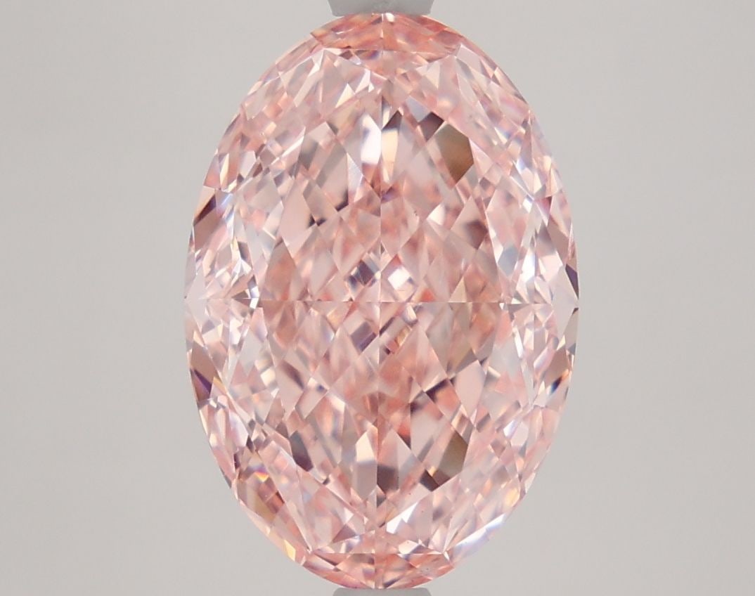 IGI Oval 4.52ct Fancy Intense Pink VVS2 - Loose Lab Diamond: IGI Oval 4.52ct Fancy Intense Pink VVS2 - Loose Lab Diamond Item Specifics: Source: This Is A Real Diamond Grown In A Lab Not Mined. Carat: 4.52 Cut: - Color: Fancy Intense Pink Clarity: VVS2 Polish: