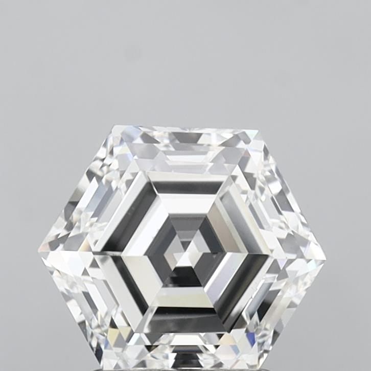 IGI Hexagonal 2.52ct E VVS2 - Loose Lab Diamond: IGI Hexagonal 2.52ct E VVS2 - Loose Lab Diamond Item Specifics: Source: This Is A Real Diamond Grown In A Lab Not Mined. Carat: 2.52 Cut: - Color: E Clarity: VVS2 Polish: EX Symmetry: VG Measurements: