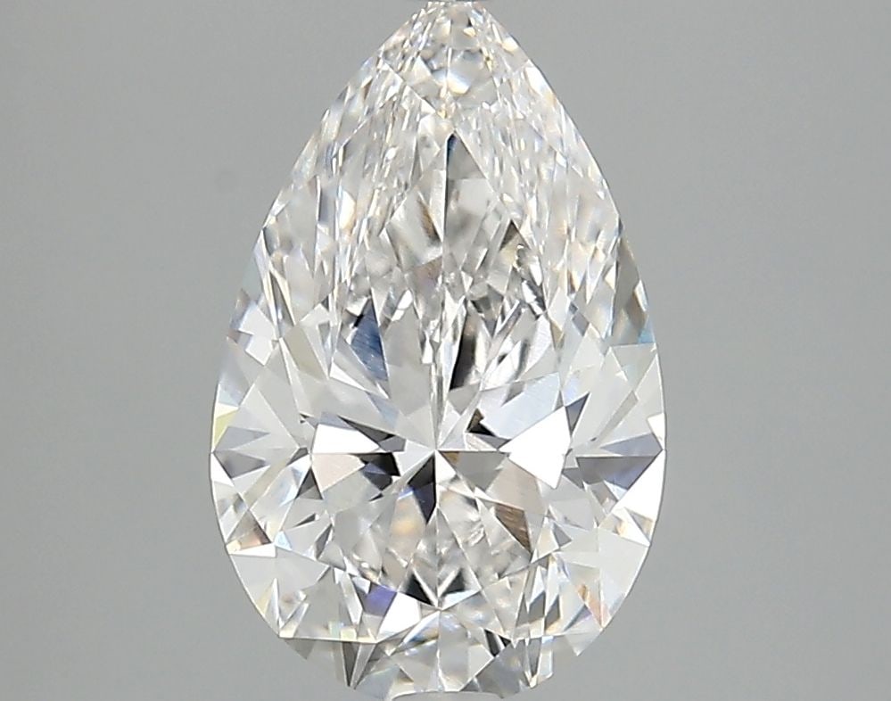 IGI Pear 2.46ct E VVS2 - Loose Lab Diamond: IGI Pear 2.46ct E VVS2 - Loose Lab Diamond Item Specifics: Source: This Is A Real Diamond Grown In A Lab Not Mined. Carat: 2.46 Cut: - Color: E Clarity: VVS2 Polish: EX Symmetry: EX Measurements: