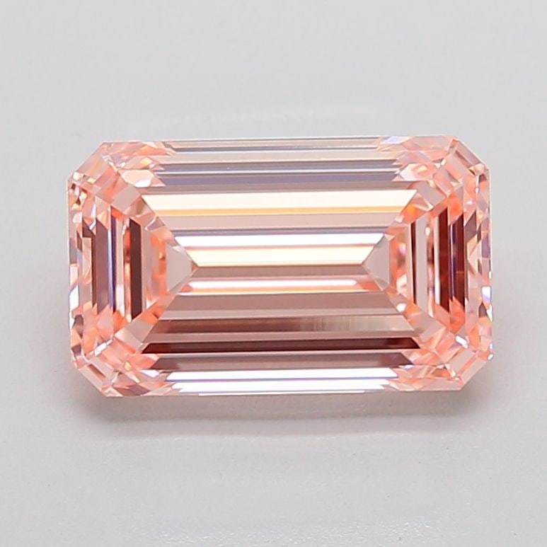 IGI Emerald 5.56ct Fancy Intense Pink VVS2 - Loose Lab Diamond: IGI Emerald 5.56ct Fancy Intense Pink VVS2 - Loose Lab Diamond Item Specifics: Source: This Is A Real Diamond Grown In A Lab Not Mined. Carat: 5.56 Cut: - Color: Fancy Intense Pink Clarity: VVS2 Polis
