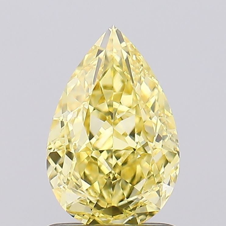 IGI Pear 1.27ct Fancy Intense Yellow VVS2 - Loose Lab Diamond: IGI Pear 1.27ct Fancy Intense Yellow VVS2 - Loose Lab Diamond Item Specifics: Source: This Is A Real Diamond Grown In A Lab Not Mined. Carat: 1.27 Cut: - Color: Fancy Intense Yellow Clarity: VVS2