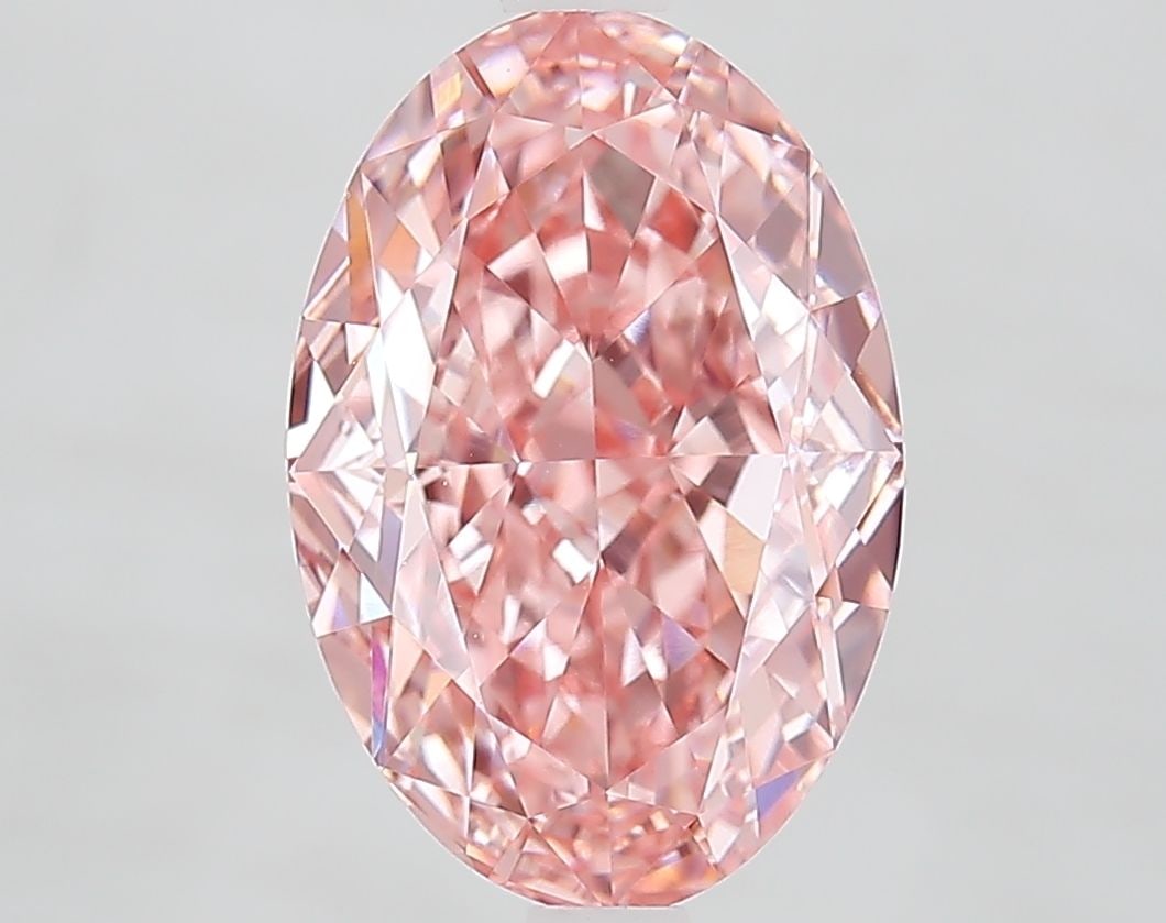 IGI Oval 4.32ct Fancy Vivid Pink VVS2 - Loose Lab Diamond: IGI Oval 4.32ct Fancy Vivid Pink VVS2 - Loose Lab Diamond Item Specifics: Source: This Is A Real Diamond Grown In A Lab Not Mined. Carat: 4.32 Cut: - Color: Fancy Vivid Pink Clarity: VVS2 Polish: EX S