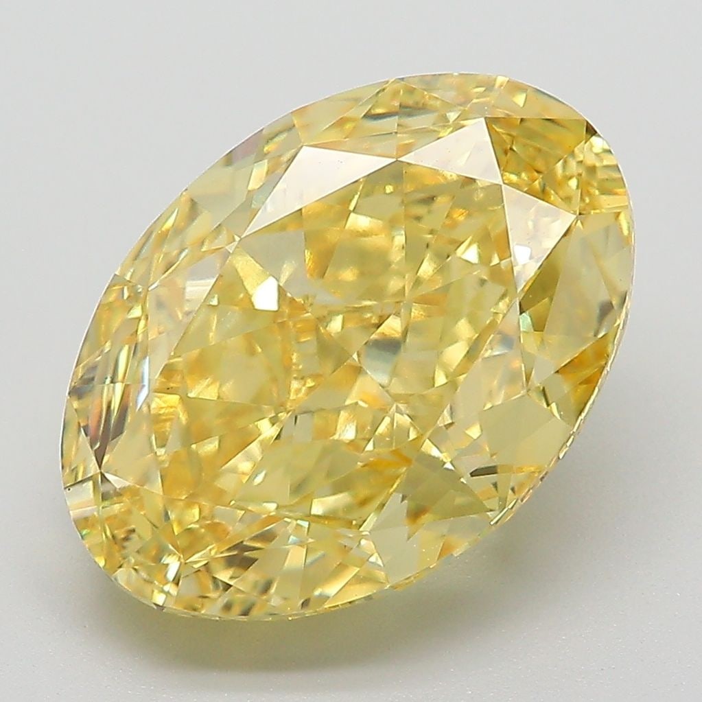 IGI Oval 6.41ct Fancy Vivid Yellow VVS2 - Loose Lab Diamond: IGI Oval 6.41ct Fancy Vivid Yellow VVS2 - Loose Lab Diamond Item Specifics: Source: This Is A Real Diamond Grown In A Lab Not Mined. Carat: 6.41 Cut: - Color: Fancy Vivid Yellow Clarity: VVS2 Polish: 