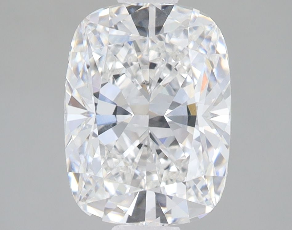 IGI Cushion Modified 2.58ct E VVS2 - Loose Lab Diamond: IGI Cushion Modified 2.58ct E VVS2 - Loose Lab Diamond Item Specifics: Source: This Is A Real Diamond Grown In A Lab Not Mined. Carat: 2.58 Cut: - Color: E Clarity: VVS2 Polish: EX Symmetry: EX Measur