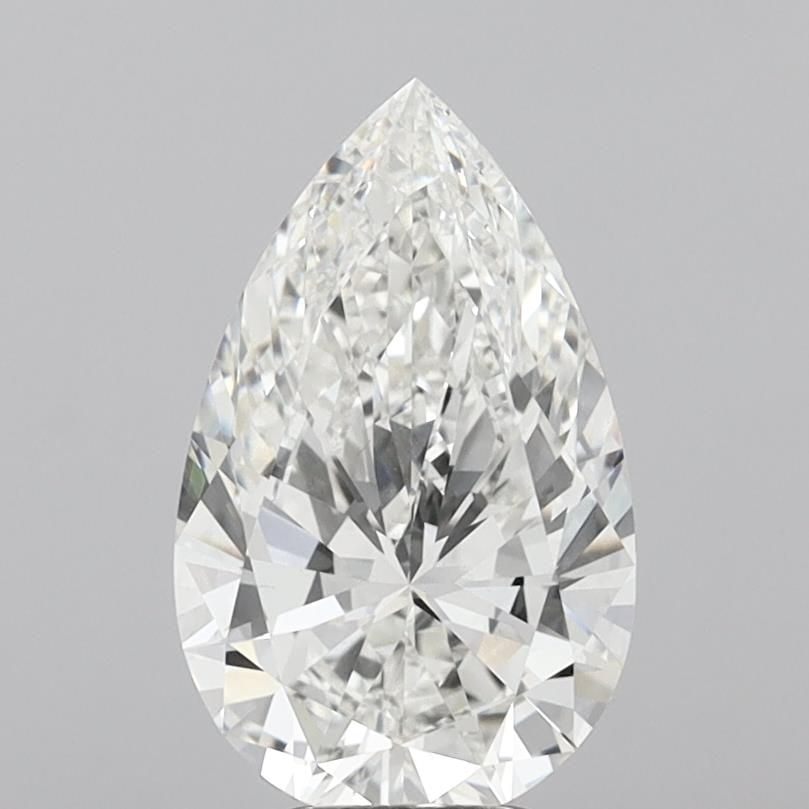 IGI Pear 5.0ct G VVS2 - Loose Lab Diamond: IGI Pear 5.0ct G VVS2 - Loose Lab Diamond Item Specifics: Source: This Is A Real Diamond Grown In A Lab Not Mined. Carat: 5.0 Cut: - Color: G Clarity: VVS2 Polish: EX Symmetry: EX Measurements: 15.46L