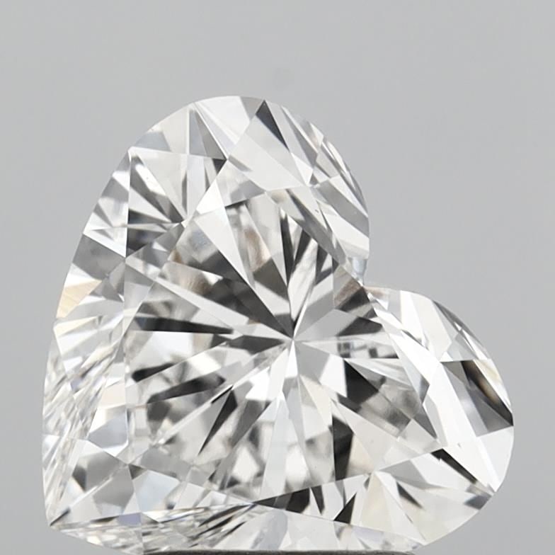 IGI Heart 2.5ct F VVS2 - Loose Lab Diamond: IGI Heart 2.5ct F VVS2 - Loose Lab Diamond Item Specifics: Source: This Is A Real Diamond Grown In A Lab Not Mined. Carat: 2.5 Cut: - Color: F Clarity: VVS2 Polish: EX Symmetry: EX Measurements: 8.58L