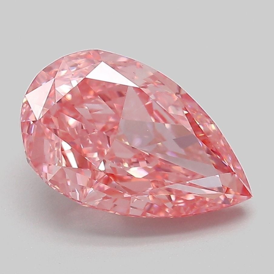 IGI Pear 3.07ct Fancy Vivid Pink VVS2 - Loose Lab Diamond: IGI Pear 3.07ct Fancy Vivid Pink VVS2 - Loose Lab Diamond Item Specifics: Source: This Is A Real Diamond Grown In A Lab Not Mined. Carat: 3.07 Cut: - Color: Fancy Vivid Pink Clarity: VVS2 Polish: EX