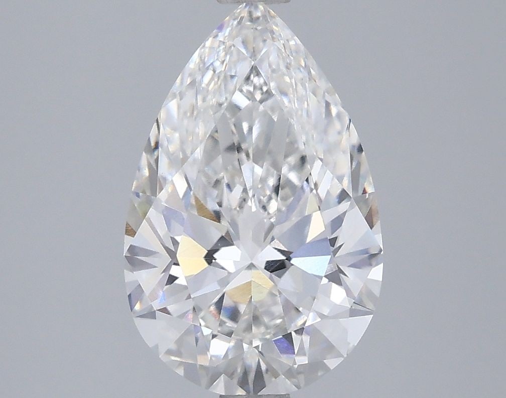 IGI Pear 2.5ct F VVS2 - Loose Lab Diamond: IGI Pear 2.5ct F VVS2 - Loose Lab Diamond Item Specifics: Source: This Is A Real Diamond Grown In A Lab Not Mined. Carat: 2.5 Cut: - Color: F Clarity: VVS2 Polish: EX Symmetry: EX Measurements: