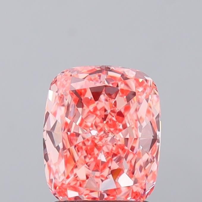IGI Cushion Modified 1.49ct Fancy Vivid Pink VVS2 - Loose Lab Diamond: IGI Cushion Modified 1.49ct Fancy Vivid Pink VVS2 - Loose Lab Diamond Item Specifics: Source: This Is A Real Diamond Grown In A Lab Not Mined. Carat: 1.49 Cut: - Color: Fancy Vivid Pink Clarity: VVS2 