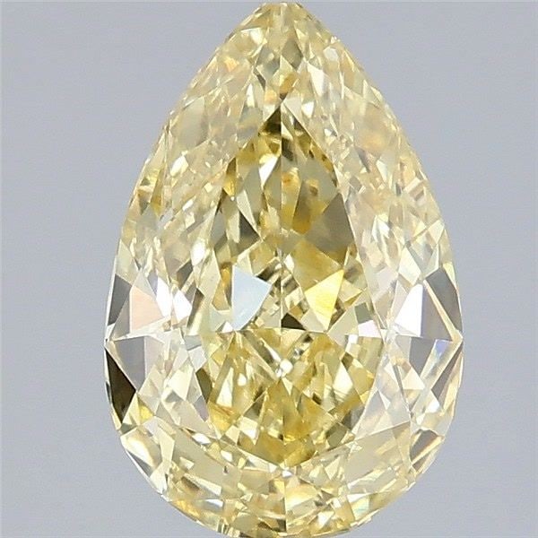 IGI Pear 2.08ct Fancy Intense Yellow VVS2 - Loose Lab Diamond: IGI Pear 2.08ct Fancy Intense Yellow VVS2 - Loose Lab Diamond Item Specifics: Source: This Is A Real Diamond Grown In A Lab Not Mined. Carat: 2.08 Cut: - Color: Fancy Intense Yellow Clarity: VVS2 Poli