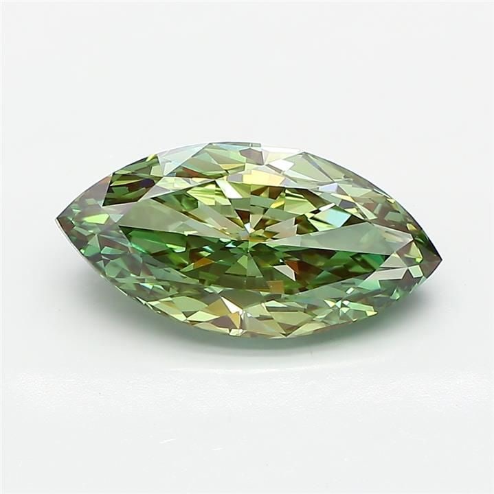 IGI Marquise 2.83ct Fancy Vivid Green VVS2 - Loose Lab Diamond: IGI Marquise 2.83ct Fancy Vivid Green VVS2 - Loose Lab Diamond Item Specifics: Source: This Is A Real Diamond Grown In A Lab Not Mined. Carat: 2.83 Cut: - Color: Fancy Vivid Green Clarity: VVS2