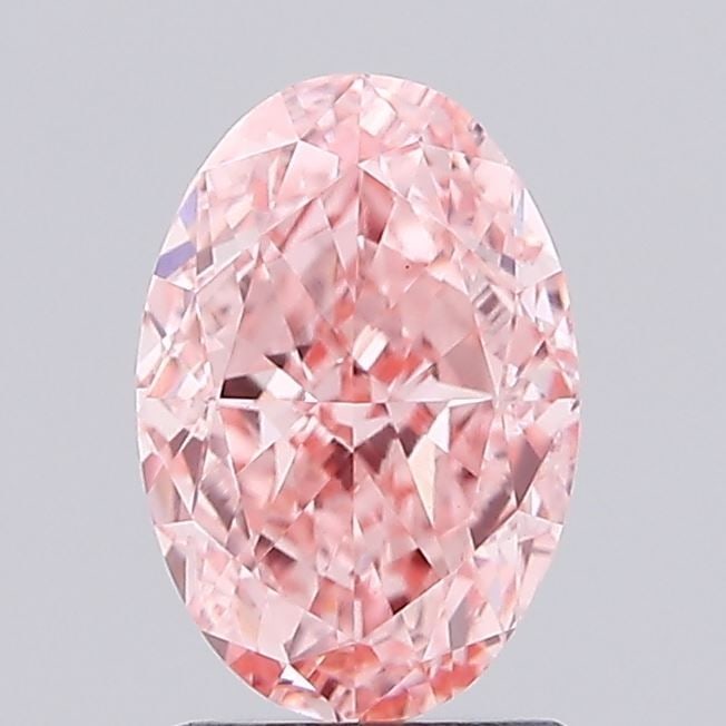 IGI Oval 2.01ct Fancy Vivid Pink VVS2 - Loose Lab Diamond: IGI Oval 2.01ct Fancy Vivid Pink VVS2 - Loose Lab Diamond Item Specifics: Source: This Is A Real Diamond Grown In A Lab Not Mined. Carat: 2.01 Cut: - Color: Fancy Vivid Pink Clarity: VVS2 Polish: EX S
