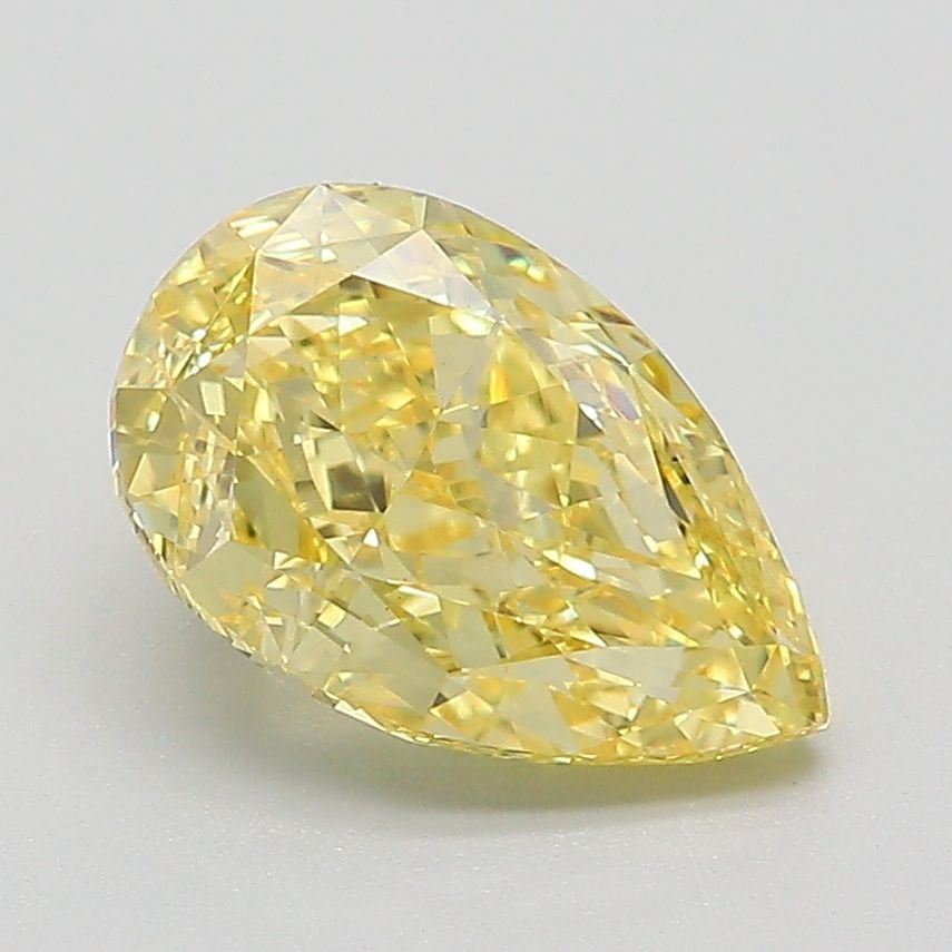 IGI Pear 2.09ct Fancy Intense Yellow VVS2 - Loose Lab Diamond: IGI Pear 2.09ct Fancy Intense Yellow VVS2 - Loose Lab Diamond Item Specifics: Source: This Is A Real Diamond Grown In A Lab Not Mined. Carat: 2.09 Cut: - Color: Fancy Intense Yellow Clarity: VVS2