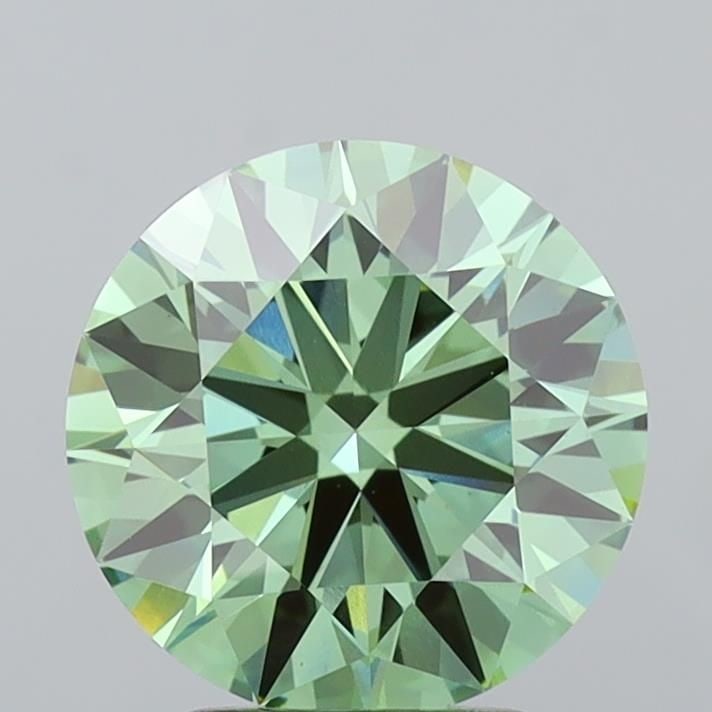 IGI Round 3.01ct Fancy Vivid Green VVS2 - Ideal Loose Lab Diamond: IGI Round 3.01ct Fancy Vivid Green VVS2 - Ideal Loose Lab Diamond Item Specifics: Source: This Is A Real Diamond Grown In A Lab Not Mined. Carat: 3.01 Cut: ID Color: Fancy Vivid Green Clarity: VVS2 Po