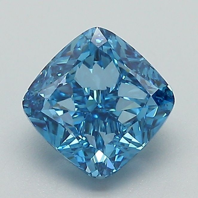 IGI Cushion Modified 1.51ct Fancy Vivid Blue VVS2 - Loose Lab Diamond: IGI Cushion Modified 1.51ct Fancy Vivid Blue VVS2 - Loose Lab Diamond Item Specifics: Source: This Is A Real Diamond Grown In A Lab Not Mined. Carat: 1.51 Cut: - Color: Fancy Vivid Blue Clarity: VVS2