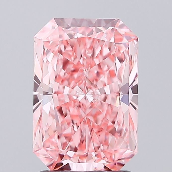 IGI Radiant 2.07ct Fancy Vivid Pink VVS2 - Loose Lab Diamond: IGI Radiant 2.07ct Fancy Vivid Pink VVS2 - Loose Lab Diamond Item Specifics: Source: This Is A Real Diamond Grown In A Lab Not Mined. Carat: 2.07 Cut: - Color: Fancy Vivid Pink Clarity: VVS2 Polish: E