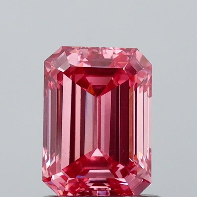 Emerald 1.04ct Fancy Dark Reddish Pink VVS2 - Loose Lab Diamond: Emerald 1.04ct Fancy Dark Reddish Pink VVS2 - Loose Lab Diamond Item Specifics: Source: This Is A Real Diamond Grown In A Lab Not Mined. Carat: 1.04 Cut: - Color: Fancy Dark Reddish Pink Clarity: VVS2