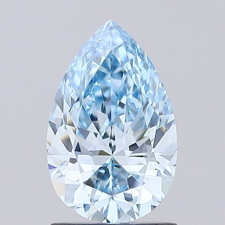IGI Pear 1.31ct Fancy Vivid Blue VVS2 - Loose Lab Diamond: IGI Pear 1.31ct Fancy Vivid Blue VVS2 - Loose Lab Diamond Item Specifics: Source: This Is A Real Diamond Grown In A Lab Not Mined. Carat: 1.31 Cut: - Color: Fancy Vivid Blue Clarity: VVS2 Polish: VG