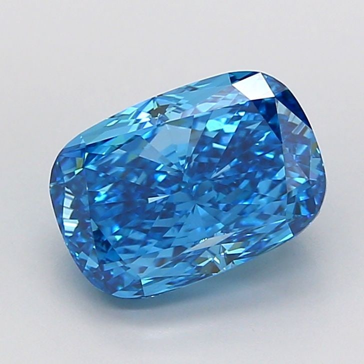 IGI Cushion Modified 3.44ct Fancy Vivid Blue VVS1 - Loose Lab Diamond: IGI Cushion Modified 3.44ct Fancy Vivid Blue VVS1 - Loose Lab Diamond Item Specifics: Source: This Is A Real Diamond Grown In A Lab Not Mined. Carat: 3.44 Cut: - Color: Fancy Vivid Blue Clarity: VVS1 
