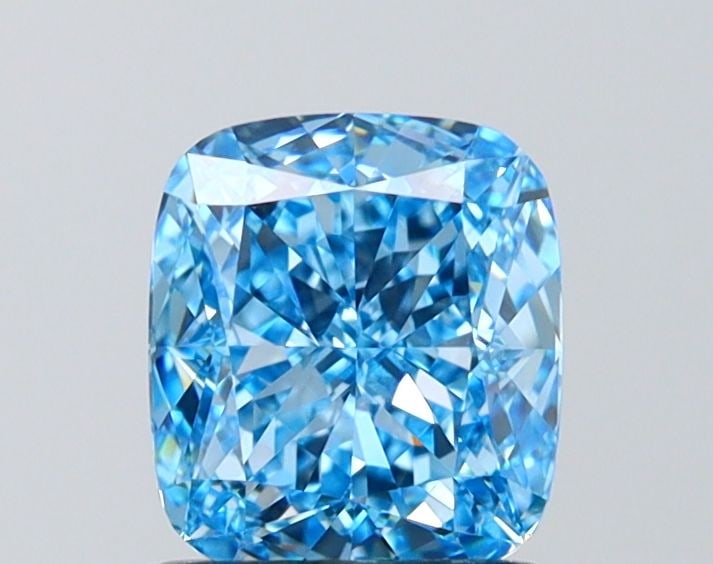 IGI Cushion Modified 1.5ct Fancy Vivid Blue VVS1 - Loose Lab Diamond: IGI Cushion Modified 1.5ct Fancy Vivid Blue VVS1 - Loose Lab Diamond Item Specifics: Source: This Is A Real Diamond Grown In A Lab Not Mined. Carat: 1.5 Cut: - Color: Fancy Vivid Blue Clarity: VVS1 Po