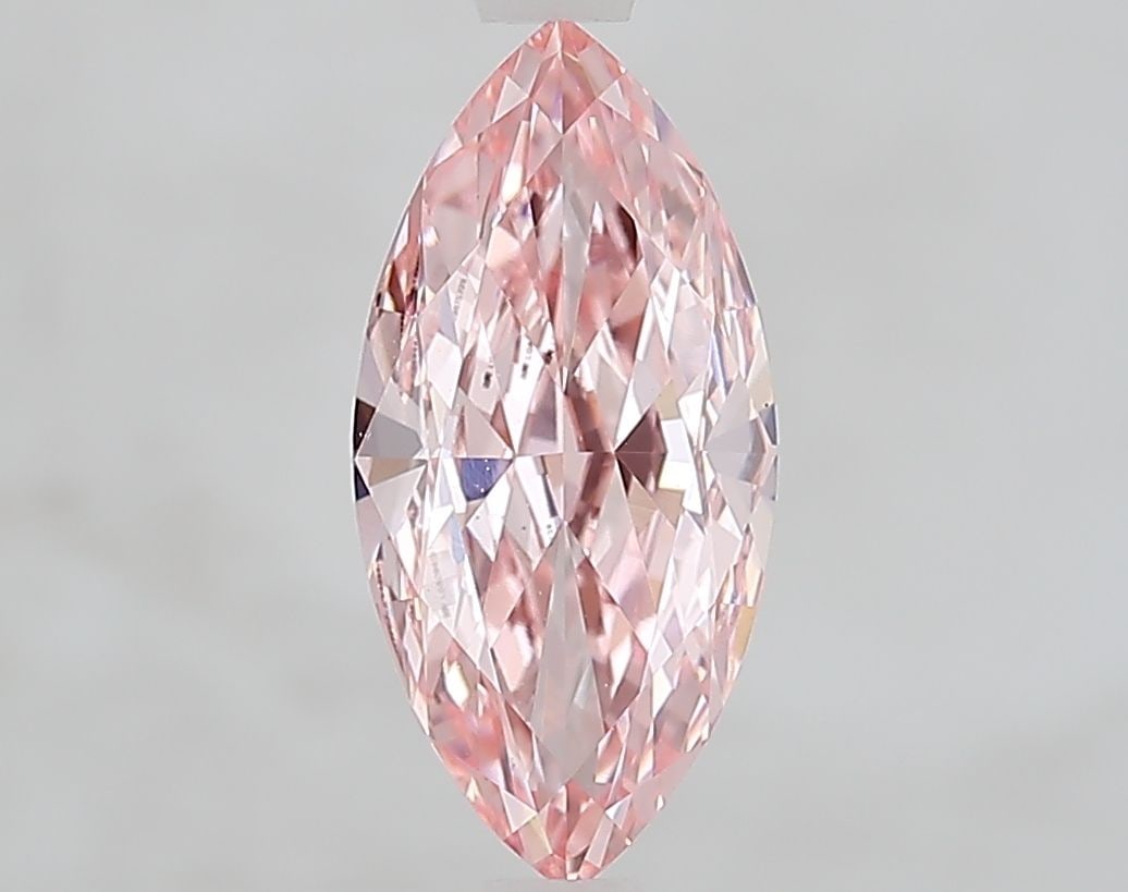 IGI Marquise 1.9ct Fancy Vivid Pink VVS2 - Loose Lab Diamond: IGI Marquise 1.9ct Fancy Vivid Pink VVS2 - Loose Lab Diamond Item Specifics: Source: This Is A Real Diamond Grown In A Lab Not Mined. Carat: 1.9 Cut: - Color: Fancy Vivid Pink Clarity: VVS2 Polish: EX