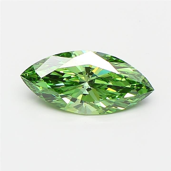 IGI Marquise 1.03ct Fancy Vivid Green VVS2 - Loose Lab Diamond: IGI Marquise 1.03ct Fancy Vivid Green VVS2 - Loose Lab Diamond Item Specifics: Source: This Is A Real Diamond Grown In A Lab Not Mined. Carat: 1.03 Cut: - Color: Fancy Vivid Green Clarity: VVS2 Polish