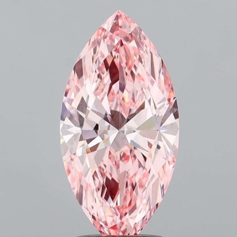 IGI Marquise 2.05ct Fancy Vivid Pink VVS2 - Loose Lab Diamond: IGI Marquise 2.05ct Fancy Vivid Pink VVS2 - Loose Lab Diamond Item Specifics: Source: This Is A Real Diamond Grown In A Lab Not Mined. Carat: 2.05 Cut: - Color: Fancy Vivid Pink Clarity: VVS2 Polish: 