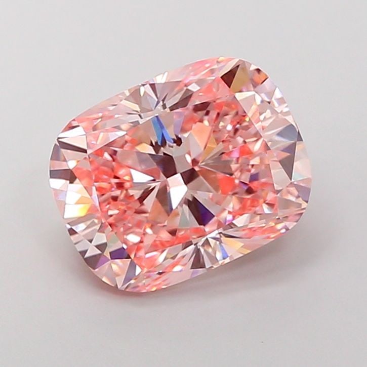 IGI Cushion Modified 5.03ct Fancy Intense Pink VVS2 - Loose Lab Diamond: IGI Cushion Modified 5.03ct Fancy Intense Pink VVS2 - Loose Lab Diamond Item Specifics: Source: This Is A Real Diamond Grown In A Lab Not Mined. Carat: 5.03 Cut: - Color: Fancy Intense Pink Clarity: V