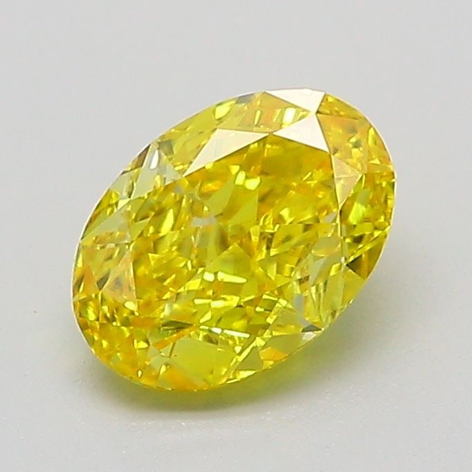 IGI Oval 1.02ct Fancy Vivid Yellow VVS2 - Loose Lab Diamond: IGI Oval 1.02ct Fancy Vivid Yellow VVS2 - Loose Lab Diamond Item Specifics: Source: This Is A Real Diamond Grown In A Lab Not Mined. Carat: 1.02 Cut: - Color: Fancy Vivid Yellow Clarity: VVS2 Polish: 