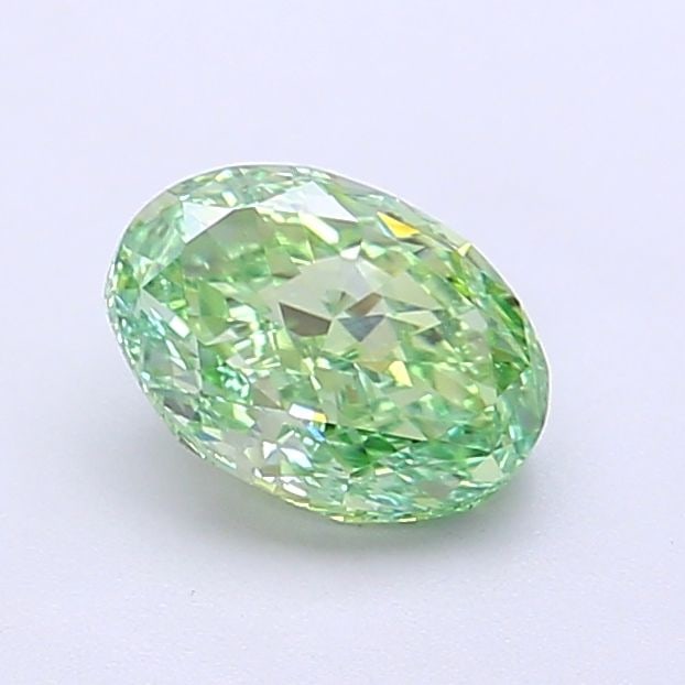 IGI Oval 1.01ct Fancy Vivid Green VVS2 - Loose Lab Diamond: IGI Oval 1.01ct Fancy Vivid Green VVS2 - Loose Lab Diamond Item Specifics: Source: This Is A Real Diamond Grown In A Lab Not Mined. Carat: 1.01 Cut: - Color: Fancy Vivid Green Clarity: VVS2 Polish: VG