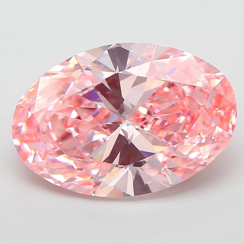 IGI Oval 7.05ct Fancy Vivid Pink VVS2 - Loose Lab Diamond: IGI Oval 7.05ct Fancy Vivid Pink VVS2 - Loose Lab Diamond Item Specifics: Source: This Is A Real Diamond Grown In A Lab Not Mined. Carat: 7.05 Cut: - Color: Fancy Vivid Pink Clarity: VVS2 Polish: EX S