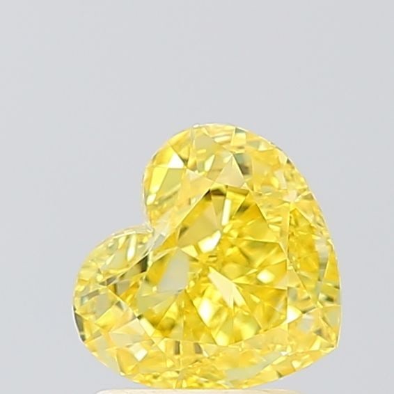 IGI Heart 1.24ct Fancy Vivid Yellow VVS2 - Loose Lab Diamond: IGI Heart 1.24ct Fancy Vivid Yellow VVS2 - Loose Lab Diamond Item Specifics: Source: This Is A Real Diamond Grown In A Lab Not Mined. Carat: 1.24 Cut: - Color: Fancy Vivid Yellow Clarity: VVS2 Polish: