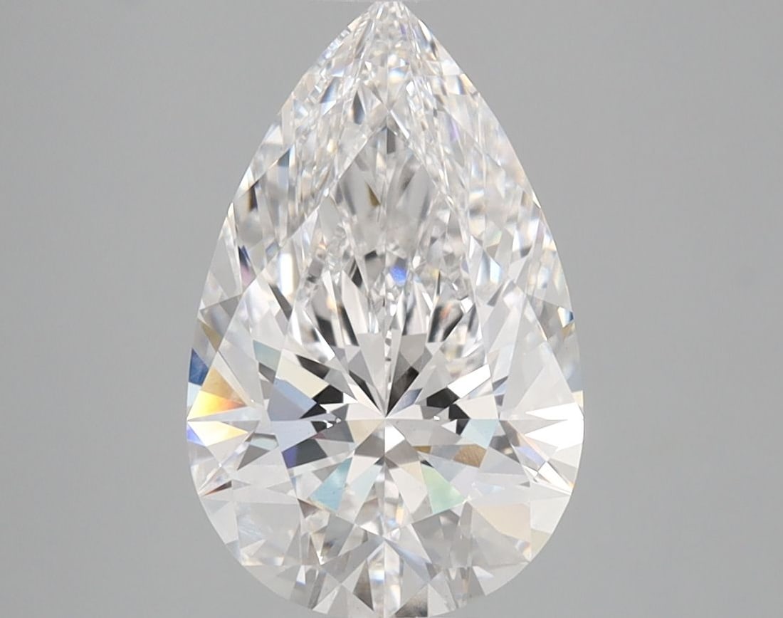 IGI Pear 2.59ct D VVS2 - Loose Lab Diamond: IGI Pear 2.59ct D VVS2 - Loose Lab Diamond Item Specifics: Source: This Is A Real Diamond Grown In A Lab Not Mined. Carat: 2.59 Cut: - Color: D Clarity: VVS2 Polish: EX Symmetry: EX Measurements: 12.3