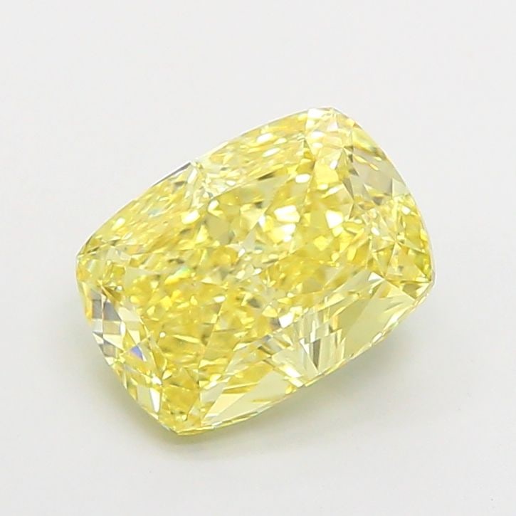 IGI Cushion Modified 2.42ct Fancy Vivid Yellow VVS2 - Loose Lab Diamond: IGI Cushion Modified 2.42ct Fancy Vivid Yellow VVS2 - Loose Lab Diamond Item Specifics: Source: This Is A Real Diamond Grown In A Lab Not Mined. Carat: 2.42 Cut: - Color: Fancy Vivid Yellow Clarity: V