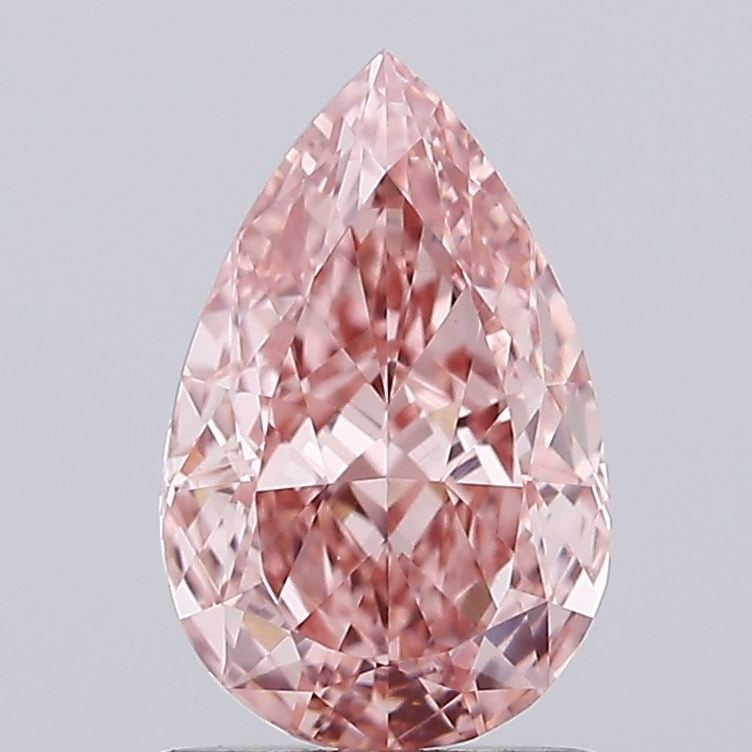 IGI Pear 1.23ct Fancy Intense Pink VVS2 - Loose Lab Diamond: IGI Pear 1.23ct Fancy Intense Pink VVS2 - Loose Lab Diamond Item Specifics: Source: This Is A Real Diamond Grown In A Lab Not Mined. Carat: 1.23 Cut: - Color: Fancy Intense Pink Clarity: VVS2 Polish: 