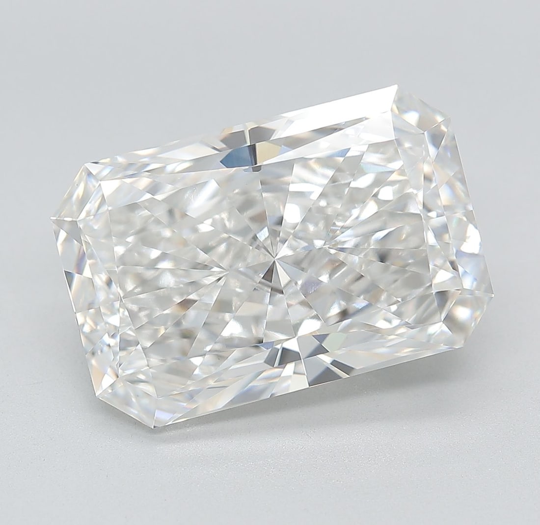 IGI Radiant 9.81ct F VVS2 - Loose Lab Diamond: IGI Radiant 9.81ct F VVS2 - Loose Lab Diamond Item Specifics: Source: This Is A Real Diamond Grown In A Lab Not Mined. Carat: 9.81 Cut: - Color: F Clarity: VVS2 Polish: EX Symmetry: EX Measurements: 1