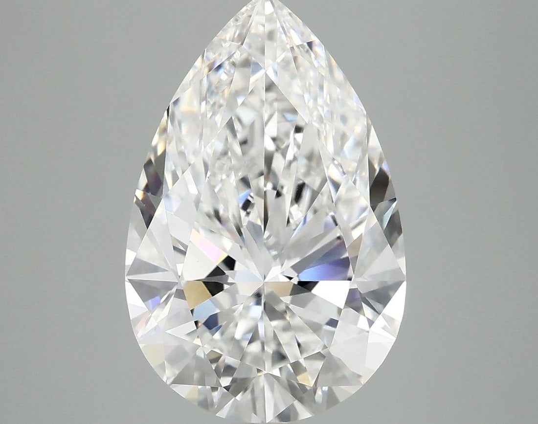 IGI Pear 5.07ct E VVS2 - Loose Lab Diamond: IGI Pear 5.07ct E VVS2 - Loose Lab Diamond Item Specifics: Source: This Is A Real Diamond Grown In A Lab Not Mined. Carat: 5.07 Cut: - Color: E Clarity: VVS2 Polish: EX Symmetry: EX Measurements: 14.9